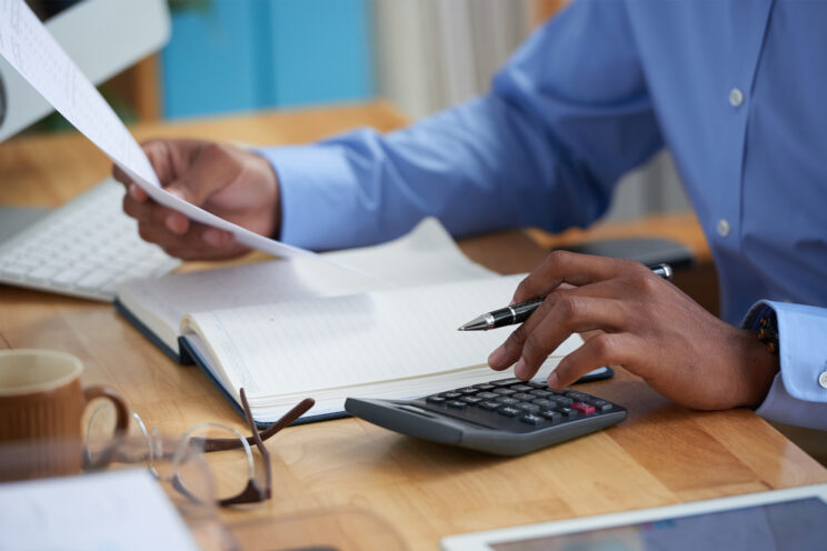 Close up Process Implants teeth health care on white background.